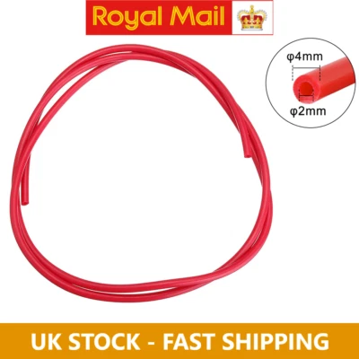 CHECKREALITY Tubo Bowden PTFE rosso per stampante 3D filamento 1,75 mm tubo di alimentazione ugello hot end