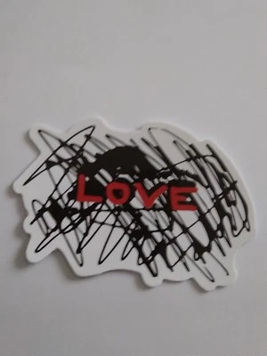 Love Vinilo Adhesivo Portátil Tableta Teléfono Casco Monopatín JDM Foto 1 de 2