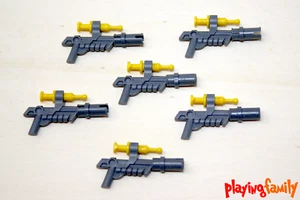 LEGO JURASSIC WORLD, 6 Betäubungs-Gewehre aus LEGO®-Teilen, Waffe Gewehr Pistole - Bild 1 von 1