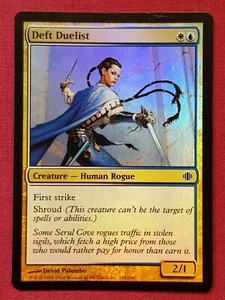 Magic The Gathering SHARDS OF ALARA FOIL DEFT DUELIST white/blue card MTG - Bild 1 von 2