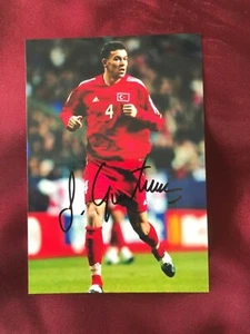 Autograph SERVET CETIN-National team TURKEY-Besiktas/Sivas-handsigned IN-PERSON - Picture 1 of 1