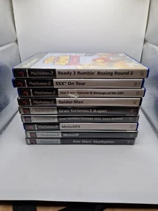 Paquete de 7 juegos Playstation 2 Inc Spiderman Gran Turismo + Más en muy buena condición - Imagen 1 de 1