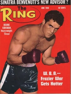 Boone Kirkman Joe Frazier Der Ring Juni 1968 051018DBX - Bild 1 von 1