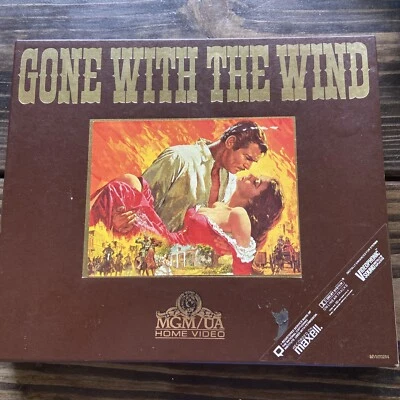MGM/UA 1985 Home Video Gone With The Wind VHS Movie Collectors Edition Box Set - Image 1 of 4