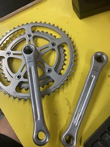 SR Apex Double Square Taper Crankset 170mm 52/40 Tooth Alloy Vintage JAPAN - Picture 1 of 4