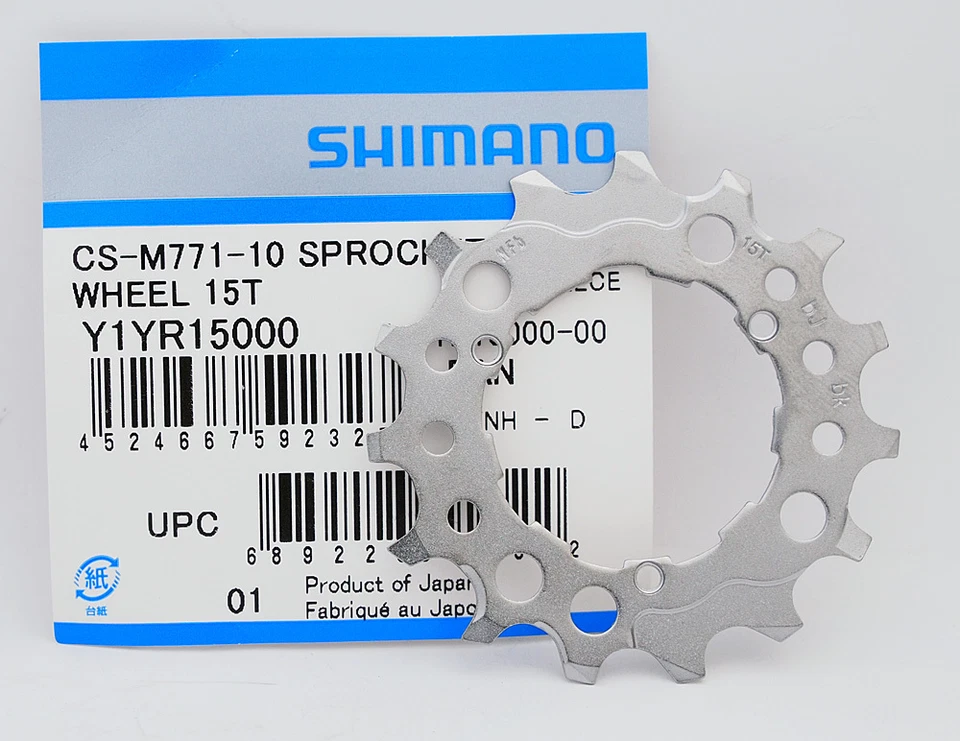 Shimano XT CS-M771-10 Sprocket Wheel Cog 15T for 10 Spd 11-34T/11-36T Cassette - Image 1 of 1