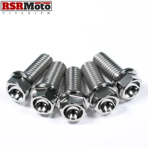 Moto Guzzi V100 Mandello / Mandello S Titanium Rear Disc Rotor Bolts, 2023-2024 - Picture 1 of 3