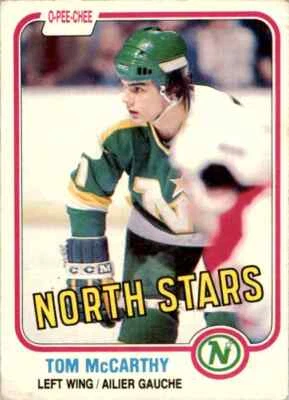 1981-82 O-Pee-Chee Tom McCarthy #164 - Image 1 of 2