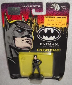 #9599 NRFC Ertl Batman Returns Die Cast Mini Catwoman Figure - Picture 1 of 3