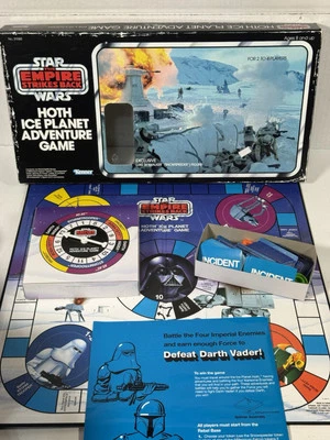 Star Wars El Imperio Contraataca - Hoth Ice Planet Aventura Juego de Mesa Kenner Foto 1 de 4