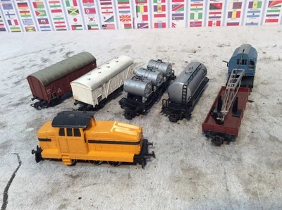 Marklin H0 Diesel Engine freight Car Set - Image 1 of 4