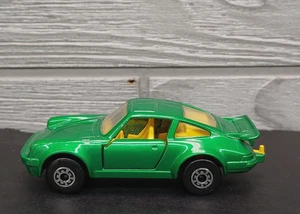 Matchbox Vintage Superfast #3 Verde 911 Porsche Turbo Giallo Interno - Foto 1 di 7