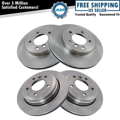 Juego de rotores de freno delanteros y traseros para BMW 325xi 2001-2005 Foto 1 de 4