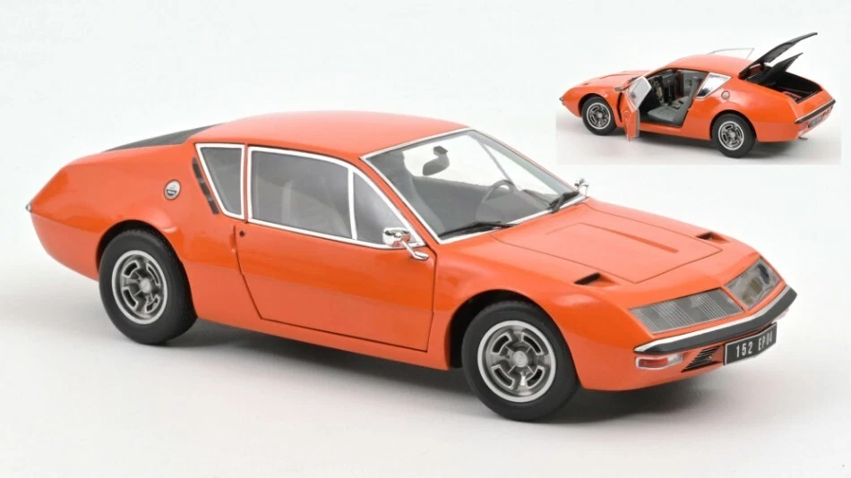 ALPINE A310 1600 VF 1974 ACROPOLIS ORANGE 1:18 - Immagine 1 di 1