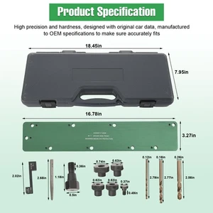 Exhaust Manifold Bolt Stud Drill Template Removal Tool 71500 for Dodge 5.7L Hemi - Picture 1 of 16
