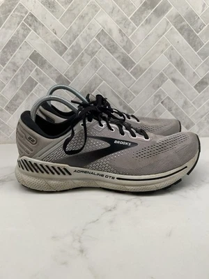 Brooks Adrenaline GTS 22 Zapatos para Correr Tenis Gris Negro Para Hombres 9.5 D 9.5D Foto 1 de 4