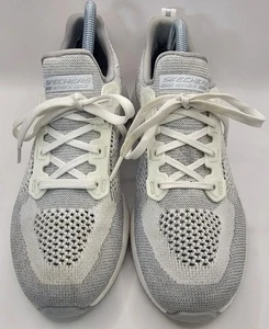 SKECHERS MEMORY FOAM BOBS LACE UP WOMEN'S SHOES SIZE 9.5 - Picture 1 of 13