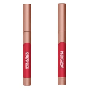 Pack of 2 L'Oreal Paris Infallible Matte Lip Crayon, Little Chili # 505 - Picture 1 of 6