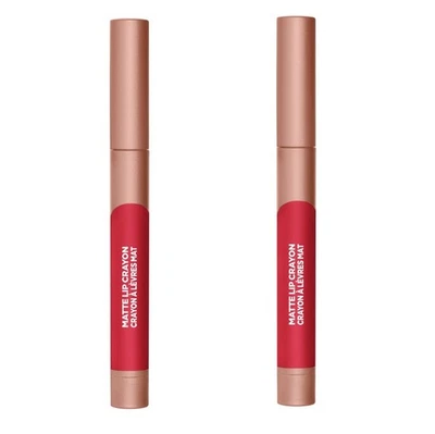 Pack of 2 L'Oreal Paris Infallible Matte Lip Crayon, Little Chili # 505 - Image 1 of 4
