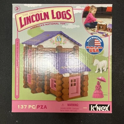 K’Nex Lincoln Logs Country Meadow College (niña desaparecida y paraguas)  Foto 1 de 2