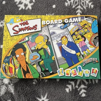 The Simpsons Board Game 2000  Springfield U.S.A Winning Moves Complete  - Image 1 of 4