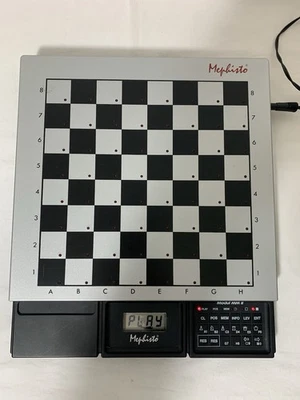 Schachcomputer Mephisto modular  Schachbrett Computer Modul MM II - Bild 1 von 2