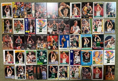 50 Older 1981 To 2000’s NBA Larry Bird Basketball Trading Card Lot Topps, Fleer! - image 1 of 4