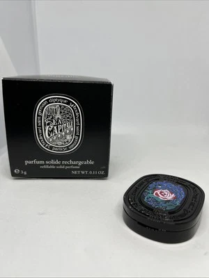 Perfume sólido recargable Diptyque Eau Capitale 0,11 oz *manchado* Foto 1 de 3
