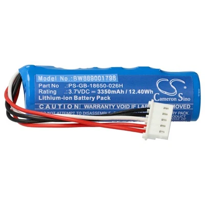 VHBW Batteria sostituisce SumUp PS-GB-18650-026H 3350mAh 3,7V Li-Ion