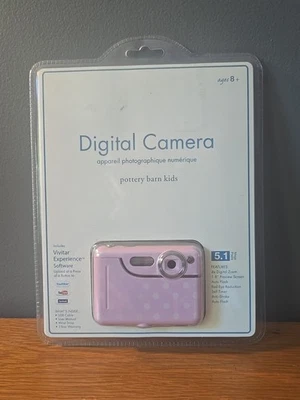 2002 Vivitar Pottery Barn Kids ViviCam 5.1MP Digital Camera Digicam - RARE NOS - Image 1 of 4