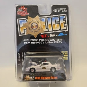 Racing Champions Police USA #73 Utah Highway Patrol 96 Camaro Maßstab 1:64 - Bild 1 von 3