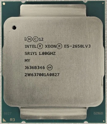 Intel Xeon E5-2650L v3 SR1Y1 1.80GHz 30MB 12-Core LGA2011-3 CPU Processor - Image 1 of 2
