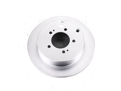 For 2009-2015 Mitsubishi Lancer Brake Rotor Rear Power Stop 29687TFMY 2010 2011 - Image 1 of 2