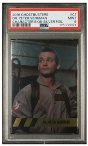 Bill Murray / Dr. Venkman Ghostbusters Cryptozoic SILVER Foil - Picture 1 of 4
