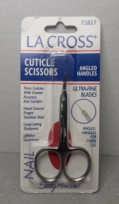 TIJERAS PARA CUTÍCULAS La Cross Sally Hansen 72827 hojas ultrafinas mango angular clavo Foto 1 de 4