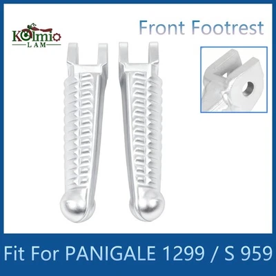Apto para DUCATI 848 1098 1198 PANIGALE 1299 / S 1199 R reposapiés delantero estriberas Foto 1 de 2
