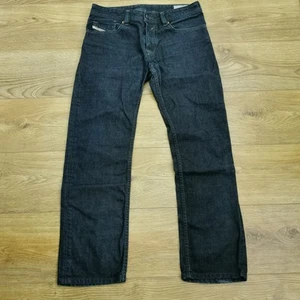 Jeans Diesel Waykee Para Hombre W30 L30 Azul Regular Pierna Recta Denim Botón 0088Z - Imagen 1 de 11