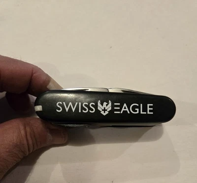 Swiss Eagle Classic Multi-Tool Stainless Steel Black Army Knife - Image 1 of 4