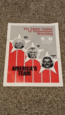 NWA REVISTA DEL PROGRAMA DE LA GRAN LIGA DE LUCHA LIBRE Foto 1 de 2