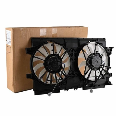 Conjunto de ventilador de refrigeração condensador radiador CA duplo para 2017-2023 Subaru Impreza 2.0 - Imagem 1 de 4