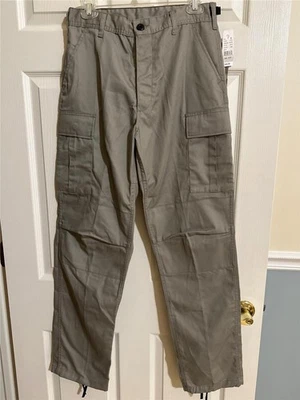 Pantalones de vestir de batalla Rothco Mill-Spec caqui SM 27"-31" NUEVOS CON ETIQUETAS PACSUN Foto 1 de 4