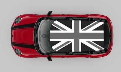 Union Jack Reino Unido Bandera 36" x 72" Clubman Mini Cooper techo vinilo calcomanía envoltura #607 Foto 1 de 4