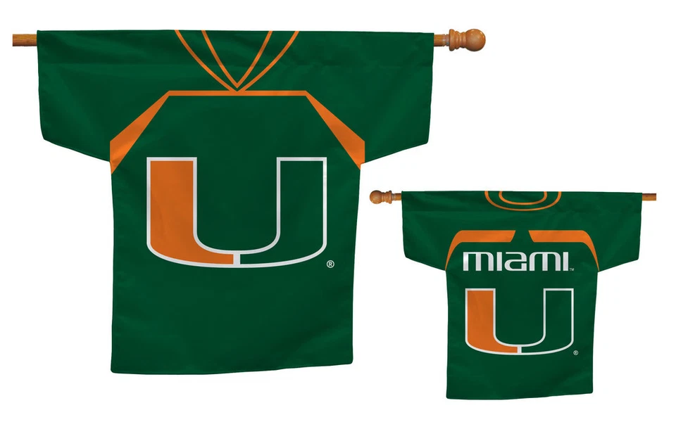 Miami Hurricanes Flag Jersey Design CO - Image 1 of 1