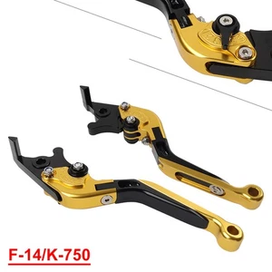 Fit Kawasaki Ninja650R ER6F ER6N Folding Extendable Brake Brake Clutch Levers - Picture 1 of 11