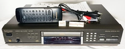 #704 CD-Player Technics SL-PG 5 braun mit FB, Kabel, BDA, Cinch - Bild 1 von 4