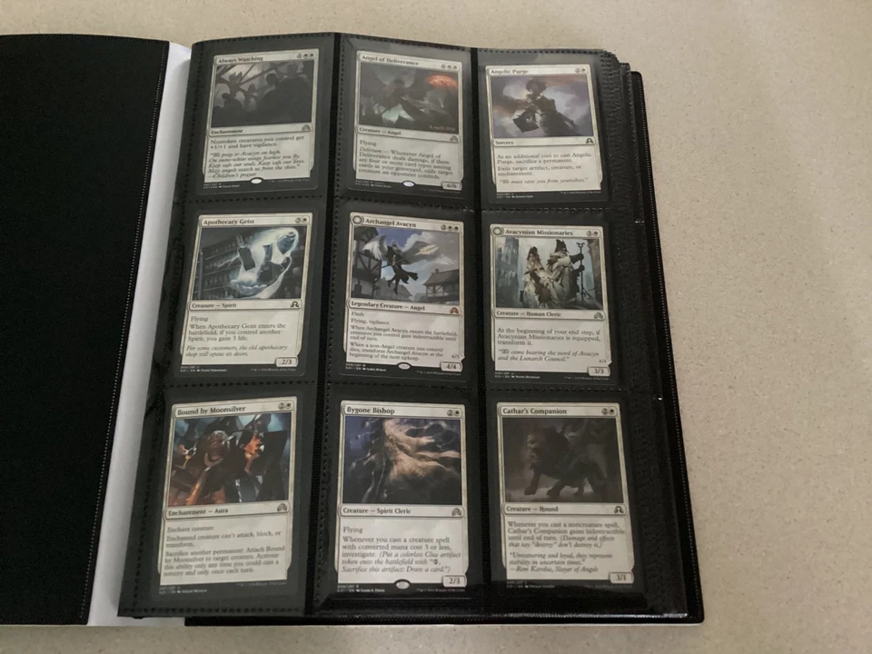 Mtg Complete Shadows Over Innistrad Set! Ultra Pro Binder! 1-297 with token set! - Image 1 of 4