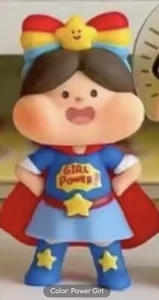 "Estatuilla de niña Kawaii de albóndiga de 1,7 a 3,9"" haz tu selección" - Imagen 1 de 13