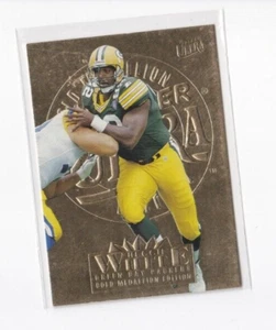 REGGIE WHITE 1995 FLEER ULTRA FOOTBALL GOLD MEDALLION EDITION CARD- SHIPS FREE - Picture 1 of 23