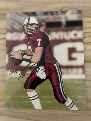 Michael Henig SIGNED Mississippi State Bulldogs 8X10 PHOTO COA - Image 1 of 2