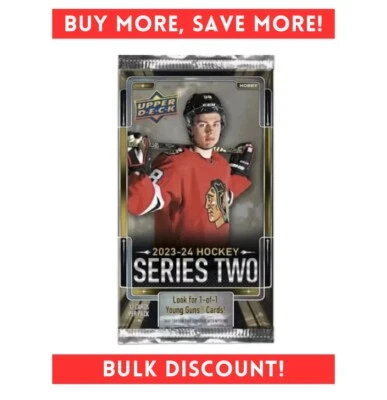 2023-24 Upper Deck Series 2 Hockey Hobby Pack